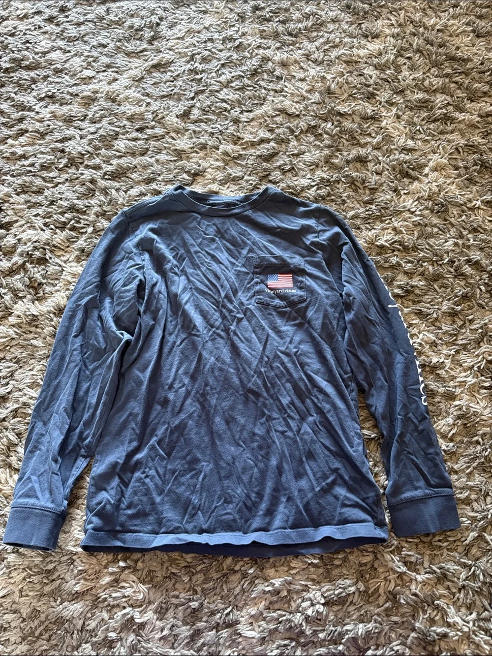 Vineyard Vines Astronaut Whale Long Sleeve Tee